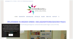 Desktop Screenshot of kinderpsychologinnen.at